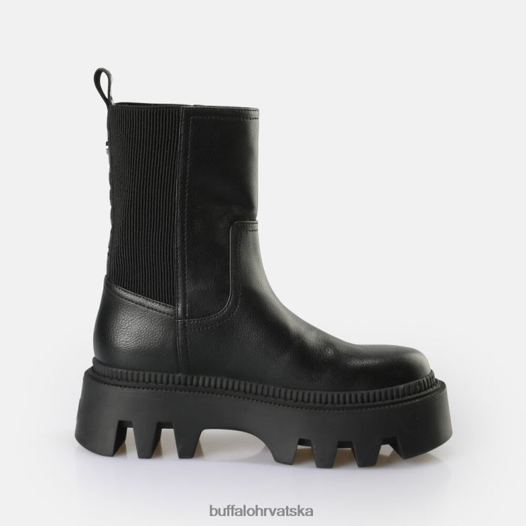 crno Buffalo flora chelsea hi boot vegan |čizme TDD6T636